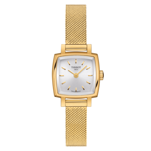 Tissot Lovely Square Yellow Gold / Silver / Bracelet